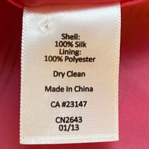 Talbots Womens Sleeveless Top Size 12 100% Silk Stripes Classic Colorful Mature - Picture 5 of 5